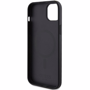 Guess GUHMP15MPSAHMCK iPhone 15 Plus 6,7 musta/musta kovakuori Saffiano MagSafe