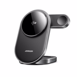 Joyroom JR-W17 Qi 3-in-1 Wireless Inductive Charger - Black