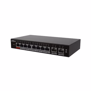 Dahua S4100-8ET2GT-96-C 10-port cloud-managed switch with 8-port PoE, 96 W