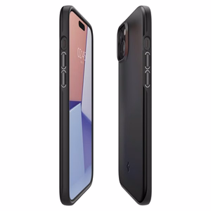 Spigen Thin Fit Suojakuori iPhone 15 6,1 musta