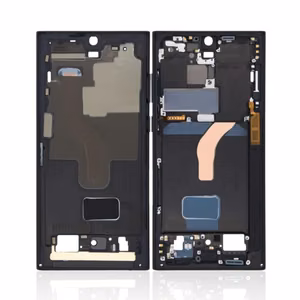 Keskikehys Samsung S908 S22 Ultra Phantom Black