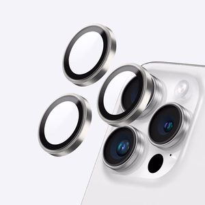 AmazingThing AR 3 Lens Glass Full Clear Tempered Glass for iPhone 16 Pro / 16 Pro Max - Transparent