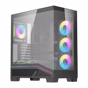 DarkFlash K430 -tietokonekotelo + 6 tuuletinta (musta)