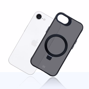 3mk Smoke Case Mag&Stand Apple iPhone 16E:lle - musta
