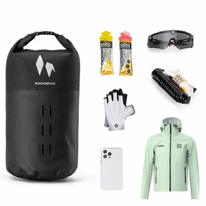Rockbros AS-156 7l Fork Bag Waterproof Pannier - Black