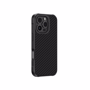 AmazingThing Titan Max Suojakuori 1500D Aramid-kuiduilla iPhone 16 Pro:lle - musta