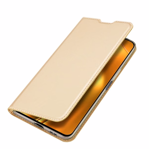 Dux Ducis Skin Pro Holster Cover Flip Cover Xiaomi Poco F4 5G kultainen