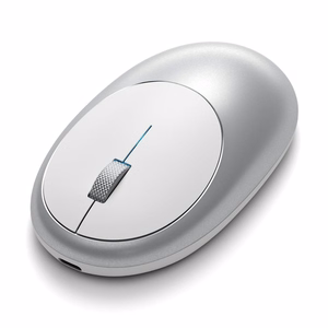 Langaton hiiri Satechi 1200 dpi bluetooth M1 hopeinen