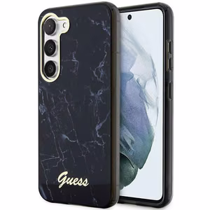 Guess GUHCS23SPCUMAK S23 S911 musta/musta kovakuori Marble