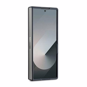 DKNY Repeat Pattern Bottom Stripe Case for Samsung Galaxy Z Fold 6 - Brown