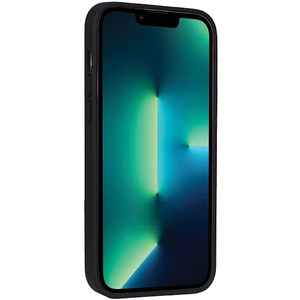 Audi Tekonahkainen Suojakuori MagSafella iPhone 13 Pro / 13:lle - musta