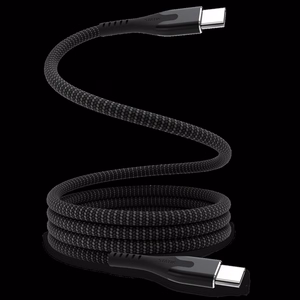 STATIK MagStack Pro, magneettinen kaapeli, USB-C – USB-C, 2 m, musta
