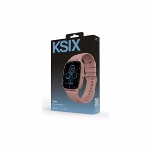 Ksix Smartwatch PULSE älykello, vaaleanpunainen, 1.83" TFT, IP68