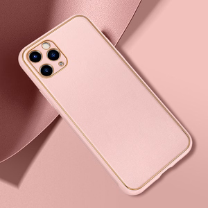 TEL PROTECT Luxury Suojakuori iPhone 11 Pro:lle vaaleanpunainen