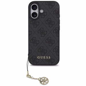 Guess 4G Charms Collection MagSafe -suojakuori iPhone 17 - musta