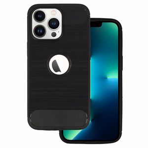 Back Case CARBON iPhone 13 Pro:lle musta