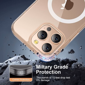 TP Flex MagSafe Suojakuori iPhone 16 Pro Max:lle - Läpinäkyvä