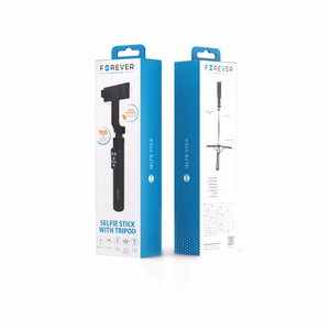 Forever SST-100 Bluetooth-selfietikku ja jalusta, musta
