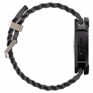 Spigen Rugged Armor Case for Samsung Galaxy Watch 8 44mm - Matte Black