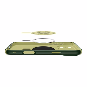 Spigen Nano Pop Hybrid MagSafe Suojakuori iPhone 17 Pro:lle - Vihreä