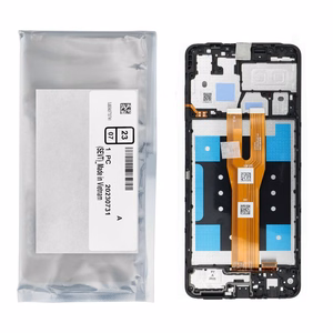 ServicePack LCD-näyttö SAMSUNG A06 A065 GH81-26440A musta