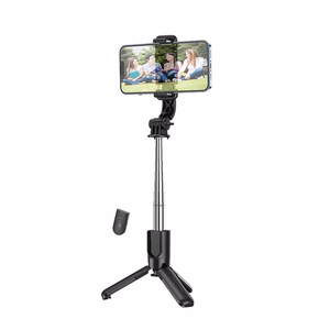 Selfie-tikku Hoco K17 Mini jalustana musta