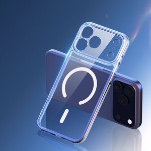 DUX DUCIS CLIN MAG Suojakuori MagSafe-yhteensopiva iPhone 17 Pro:lle (avoin rengas) - Läpinäkyvä