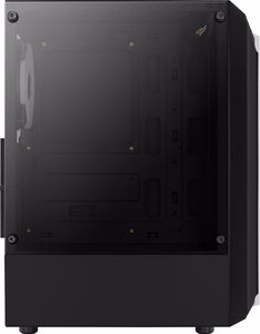 Aerocool Bionic musta Midi Tower tietokonekotelo