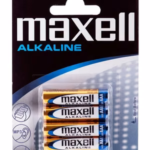 Maxell alkaliparisto LR-03 AAA 4 kpl pakkaus kertakäyttöinen paristo