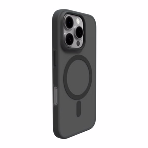 Puro Daylight MagSafe Silikoninen Suojakuori iPhone 16 Pro Maxille - musta