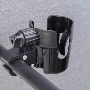 FSCGE-105 bicycle bottle cage with mounting bracket – black