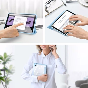 Dux Ducis Toby suojakuori Samsung X110/X115 Tab A9 8.7/X130/X135 Tab A11 8.7 sininen