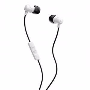 Skullcandy Jib S2DUYK-441 – johdolliset nappikuulokkeet mikrofonilla, valkoiset ja mustat