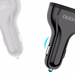 Car charger Dudao (R7S) (3xUSB) (2.4A;18W) white