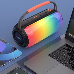 Dudao Y21 langaton kaiutin RGB-taustavalolla Bluetooth 5.3 - musta