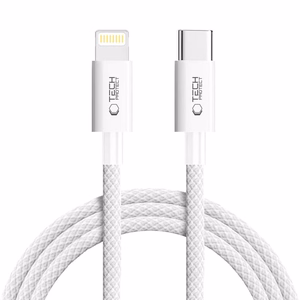 Tech-Protect UltraBoost USB-C / Lightning PD27W/3A kaapeli 200 cm - harmaa