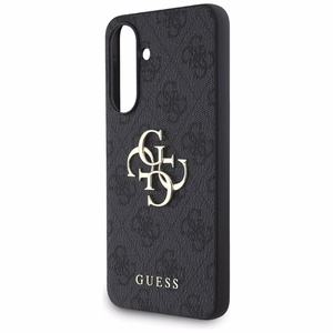 Guess Suojakuori Samsung A56:lle GUHCSA564GMGGR (4G PU Big Logo) - Musta