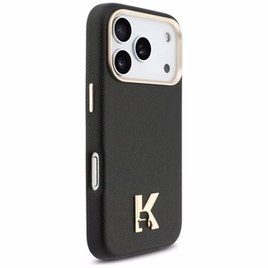 Karl Lagerfeld Karl Head Logo MagSafe suojakuori iPhone 17 Prolle - musta