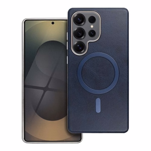 Kuori Samsung A37:lle Gentleman Mag Cover yhteensopiva MagSafe:n kanssa laivastonsininen