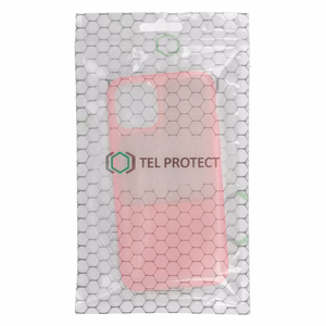 TEL PROTECT Window Suojakuori Samsung Galaxy S21 Ultra:lle vaaleanpunainen
