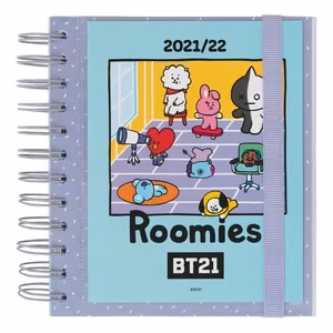 BT21-lukuvuosikalenteri 2021/2022, sininen