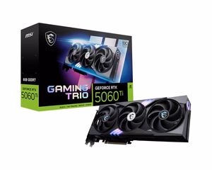 MSI GeForce RTX 5060 Ti 8G GAMING TRIO OC NVIDIA 8 GB GDDR7 näytönohjain