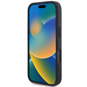 Mercedes MB Waves Nahkainen Suojakuori iPhone 16 Pro Max:lle - Punainen