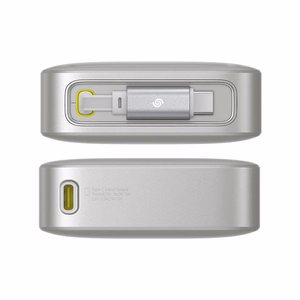 Powerbank Baseus OS Free2Pull 10000mAh 30W +kaapeli (harmaa)