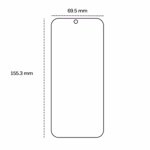 Suojalasi 2,5D Honor 90 Lite 5G