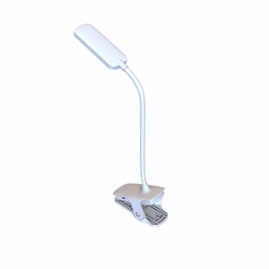 Wozinsky VT-02 Mini LED -lukuvalo klipsillä ja 80 cm USB-C-kaapelilla, valkoinen