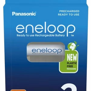 Ladattavat paristot PANASONIC ENELOOP AAA 800 mAh 2 kpl (BK-4MCDE/2CP)