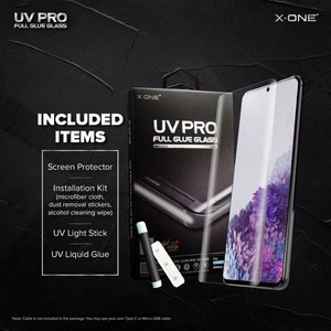 UV PRO Karkaistu lasi X-ONE - Samsung Galaxy S20 Ultra:lle (suojakuorelle sopiva)