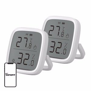 SONOFF ZigBee SNZB-02D Temperature and Humidity Sensor, 2-Pack