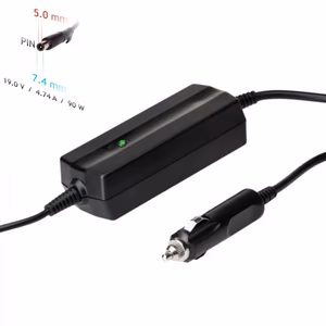Akyga AK-ND-32 car charger for laptop (19V / 4.74A 90W 7.4 x 5.0mm + pin) HP 1.2m